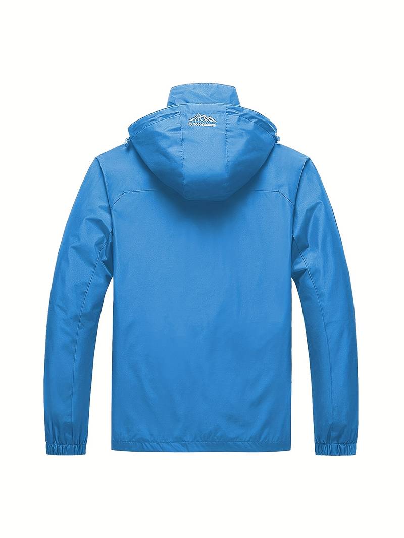 Men’s Waterproof Raincoat – Lightweight and Protective Outdoor Jacket