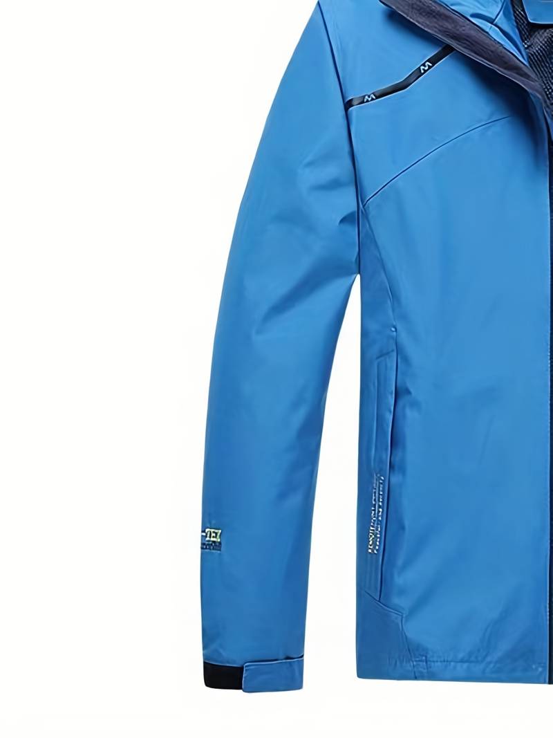 Men’s Waterproof Raincoat – Lightweight and Protective Outdoor Jacket