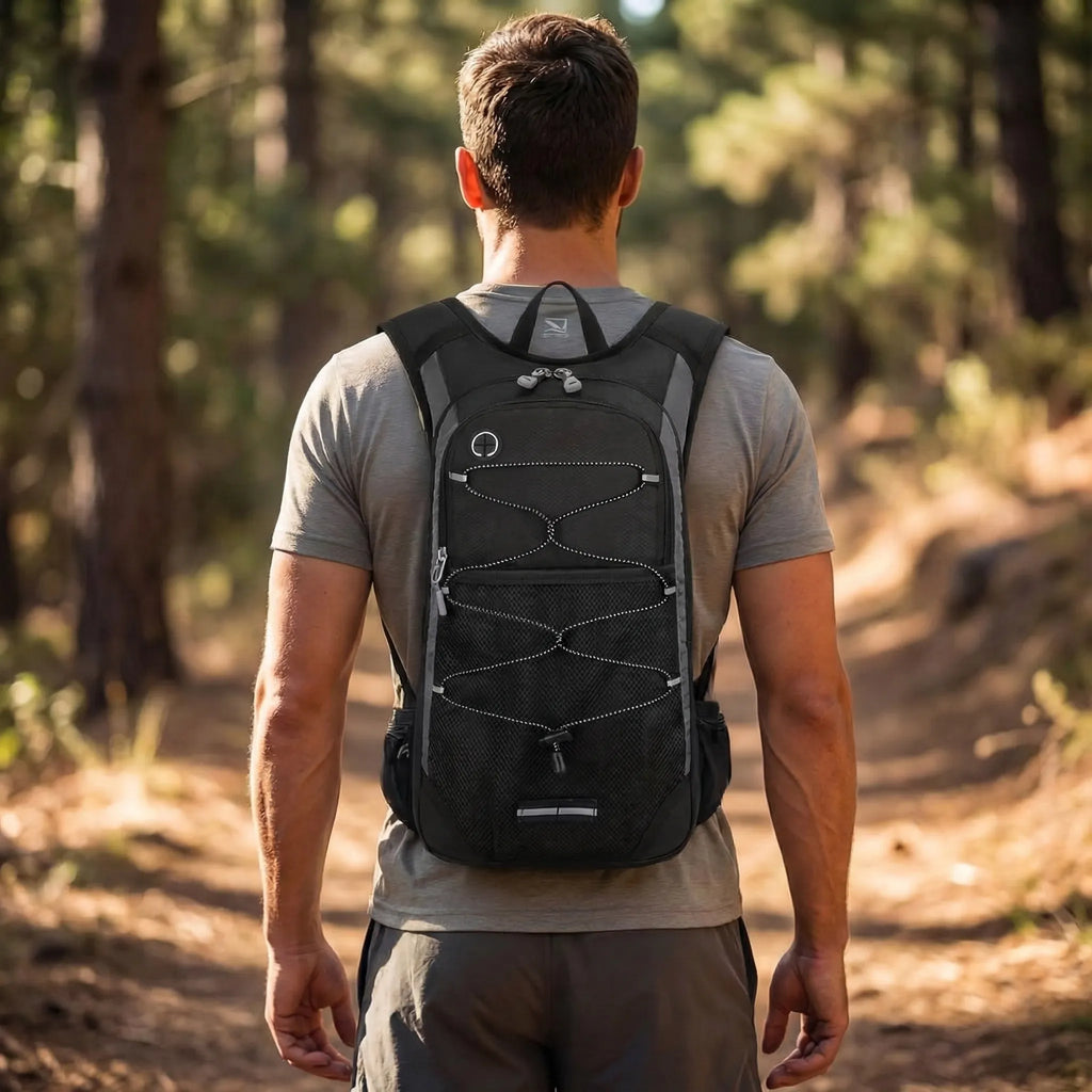 Lightweight Outdoor Day Hiking Backpack – Durable Breathable Trail Pack
