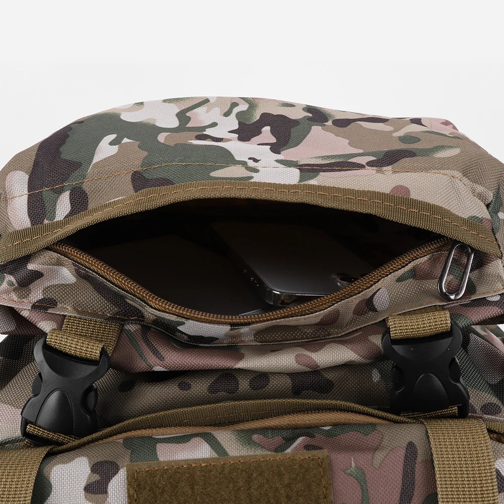 80L Tactical Backpack – Waterproof Camouflage Rucksack