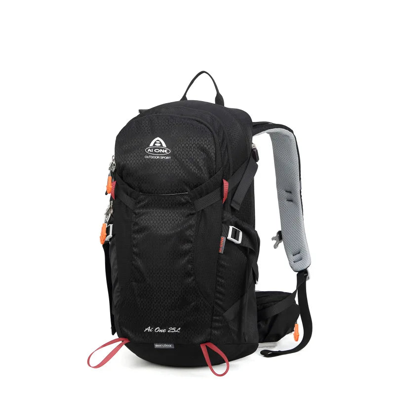 Classic 25L Outdoor Backpack – Water-Resistant Nylon Hiking and Travel Pack