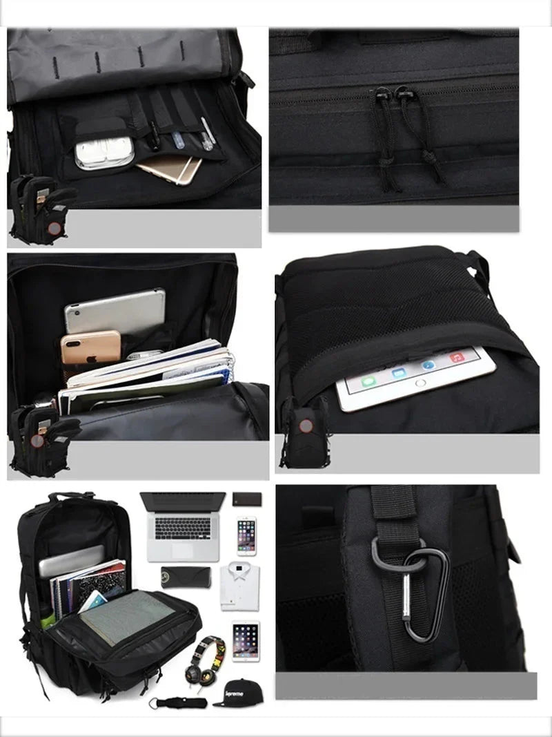 Military Tactical Backpack – Outdoor Molle System Pack