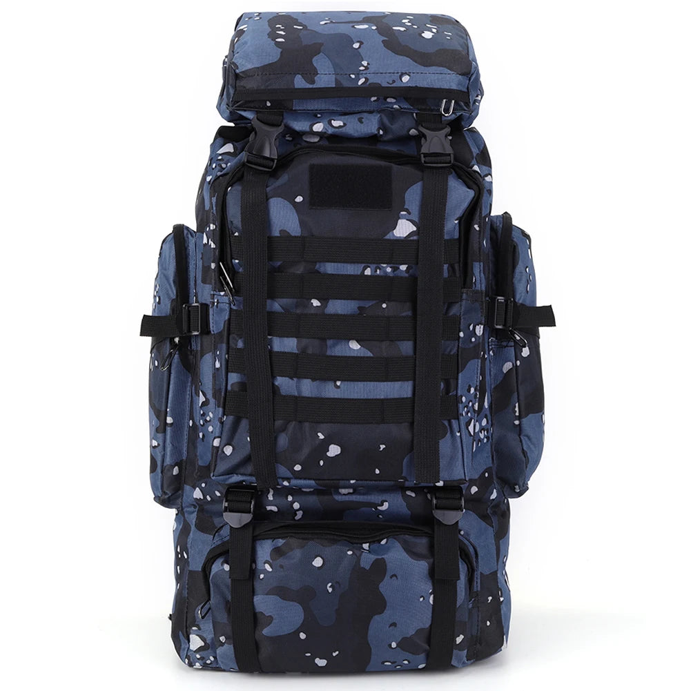 80L Tactical Backpack – Waterproof Camouflage Rucksack