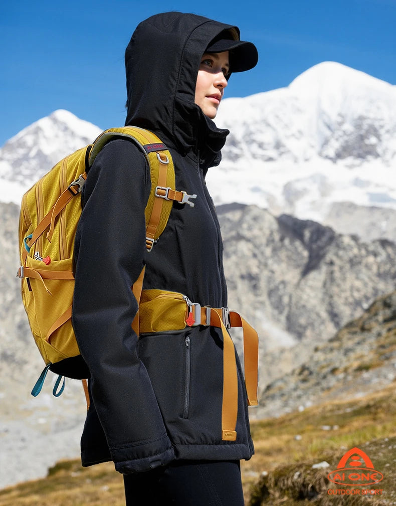 Classic 25L Outdoor Backpack – Water-Resistant Nylon Hiking and Travel Pack