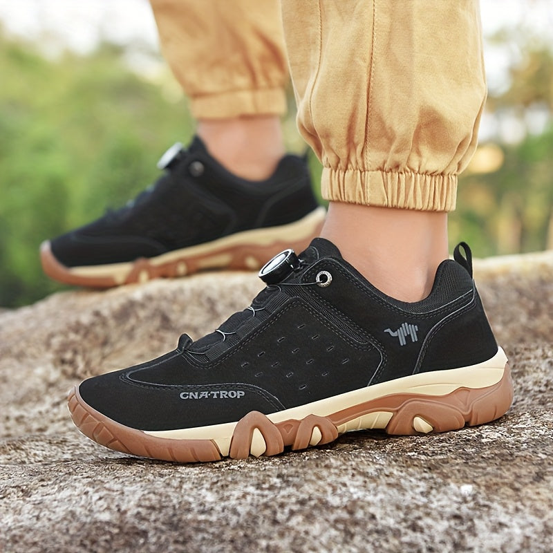 Men's Supportive Walking Shoes – Cushioned Sole Comfortable Everyday Footwear