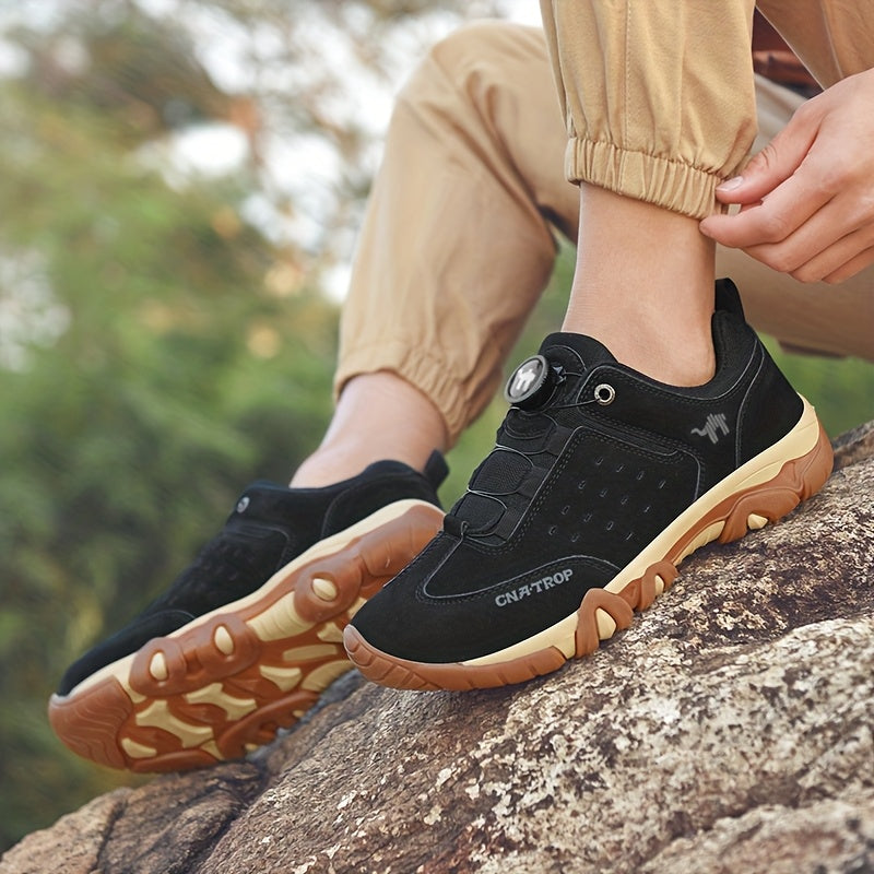 Men's Supportive Walking Shoes – Cushioned Sole Comfortable Everyday Footwear