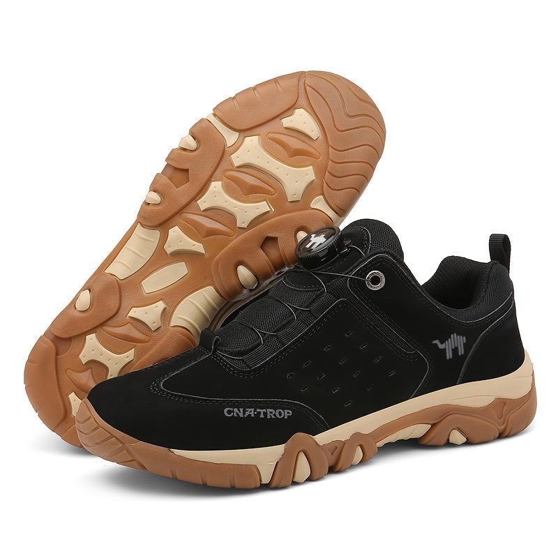 Men's Supportive Walking Shoes – Cushioned Sole Comfortable Everyday Footwear