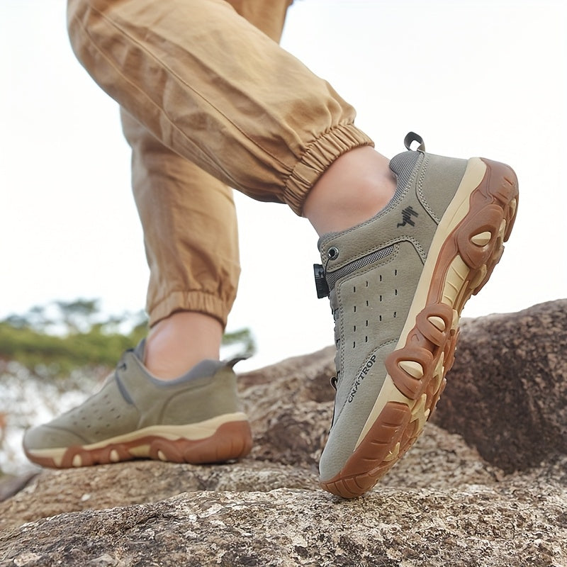 Men's Supportive Walking Shoes – Cushioned Sole Comfortable Everyday Footwear