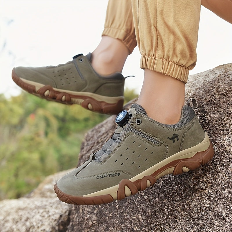 Men's Supportive Walking Shoes – Cushioned Sole Comfortable Everyday Footwear