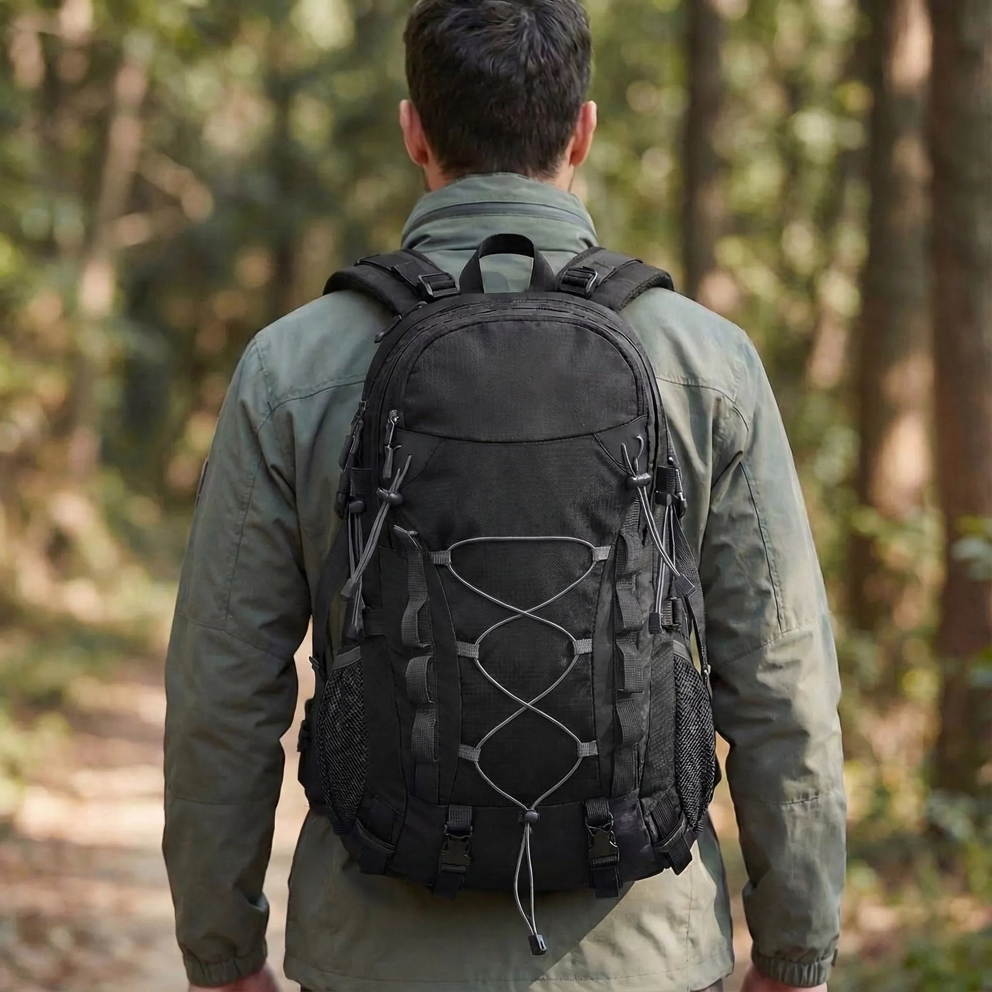 40-Litre Ventilated Outdoor Backpack – Breathable Hiking Day Pack